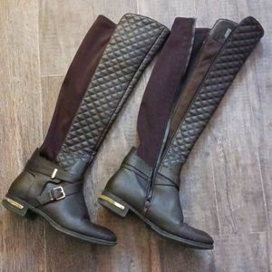 Boots, Over the Knee, Upper Man Made/Textile, Inner Lining/Sock Textile Man Made